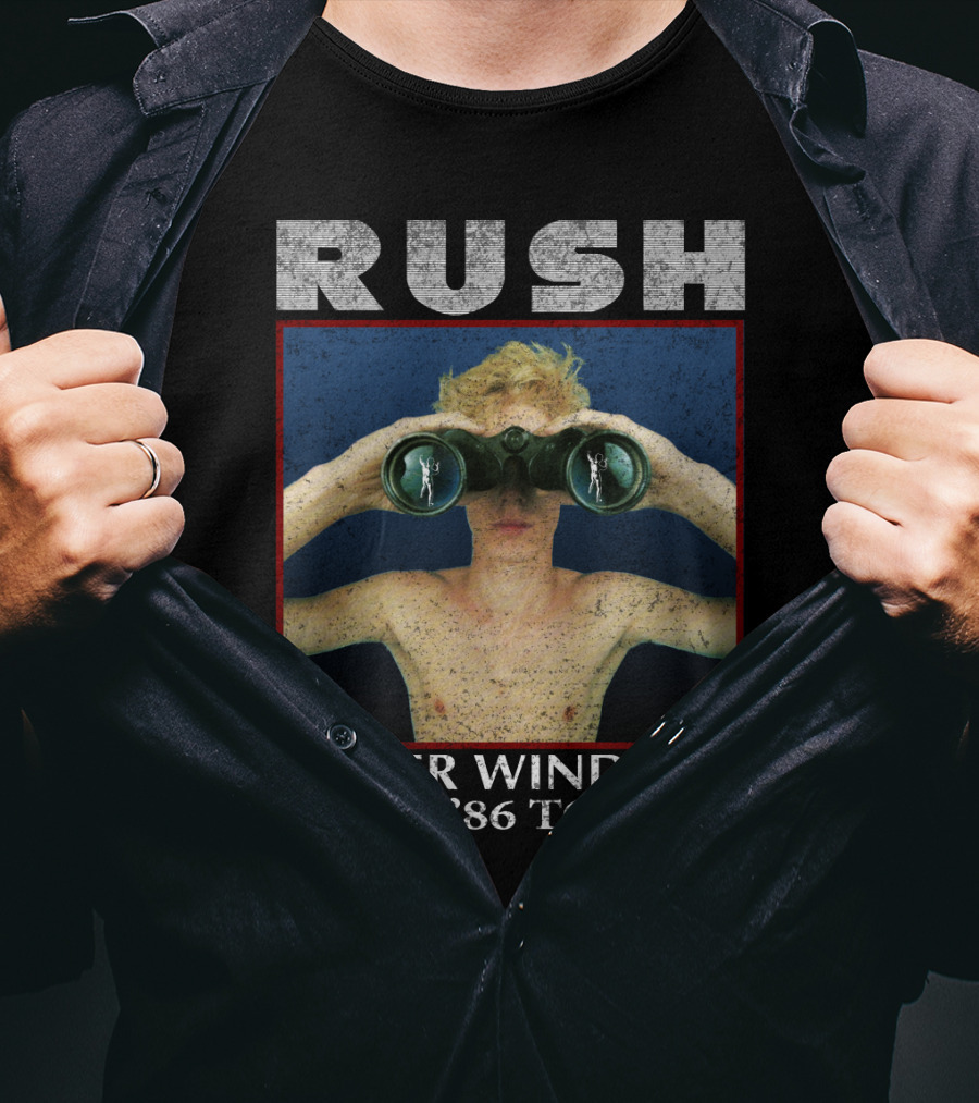 Rush Power Windows '85-'86 Tour Binocular T-Shirt