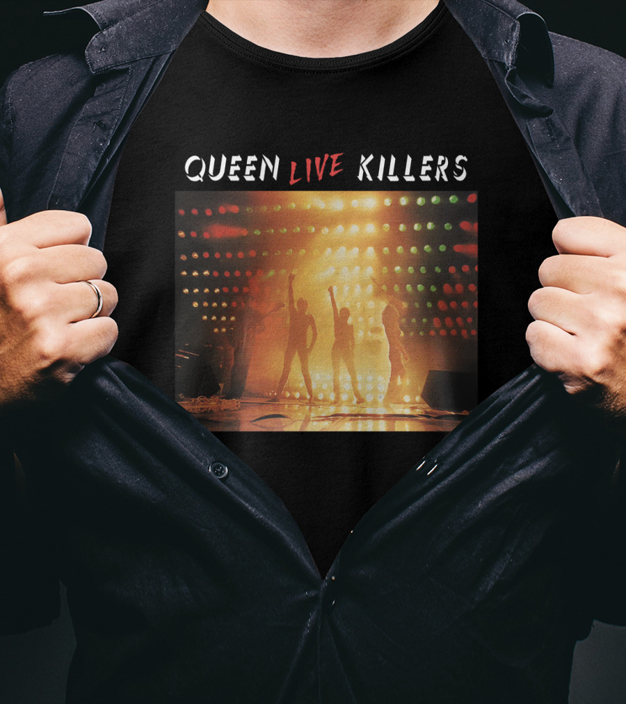 QUEEN Live Killers Concert Stage Lights T-Shirt