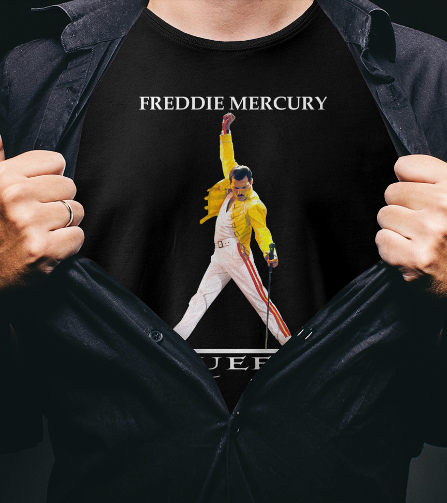 Freddie Mercury Queen Iconic Pose T-Shirt