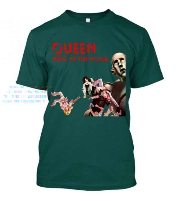 Queen News Of The World Album Cover Robot Artwork T-Shirt