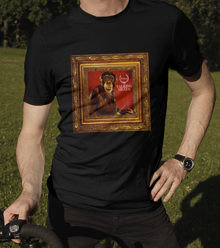 Talking Heads Naked Primate Portrait Album Cover Art T-Shirt