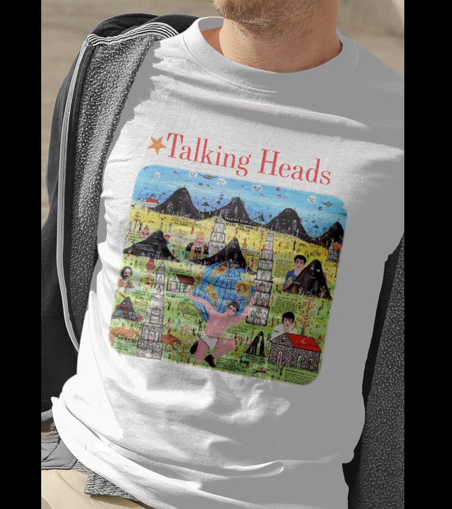 Talking Heads - Little Creatures Album Cover Art T-Shirt