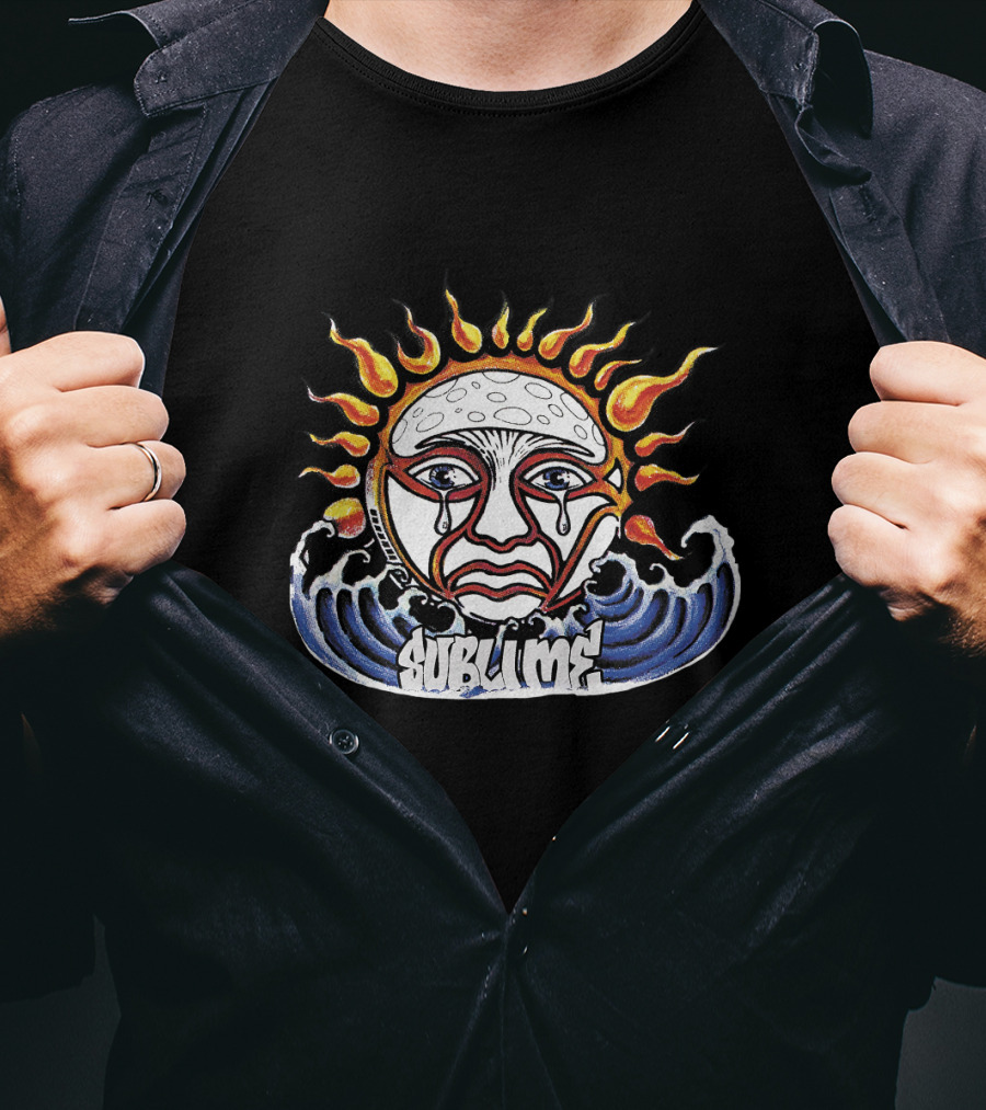 Sublime Sun And Waves T-Shirt