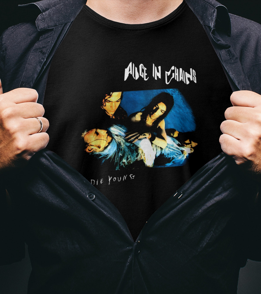 Alice In Chains We Die Young Aic T-Shirt