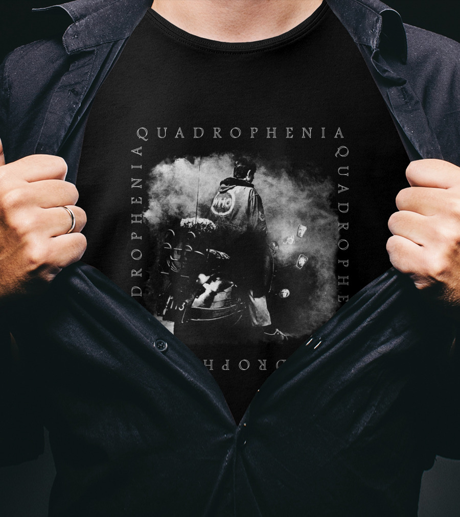 Quadrophenia The Who Mod Scooter Scene T-Shirt