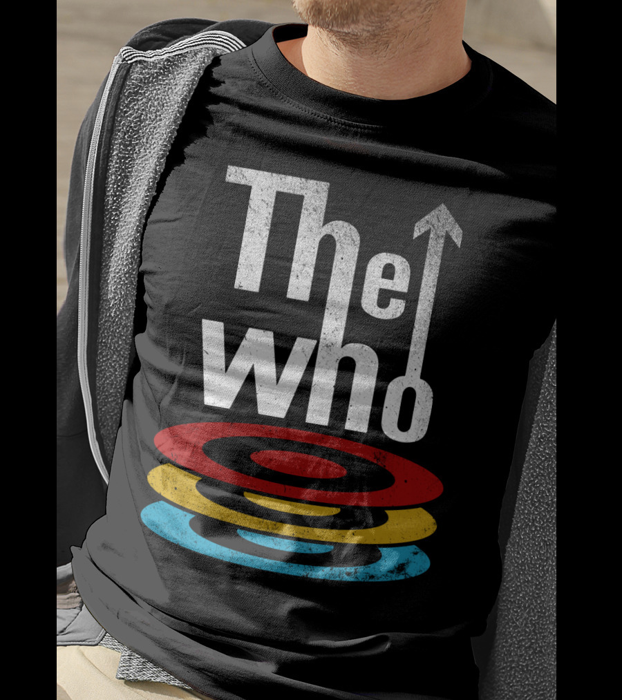 The Who Logo With Mod Target Symbol T-Shirt