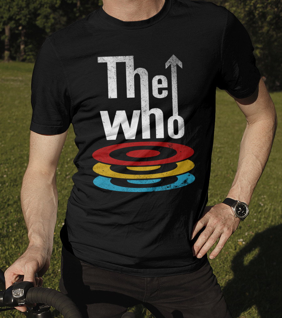 The Who Logo With Mod Target Symbol T-Shirt