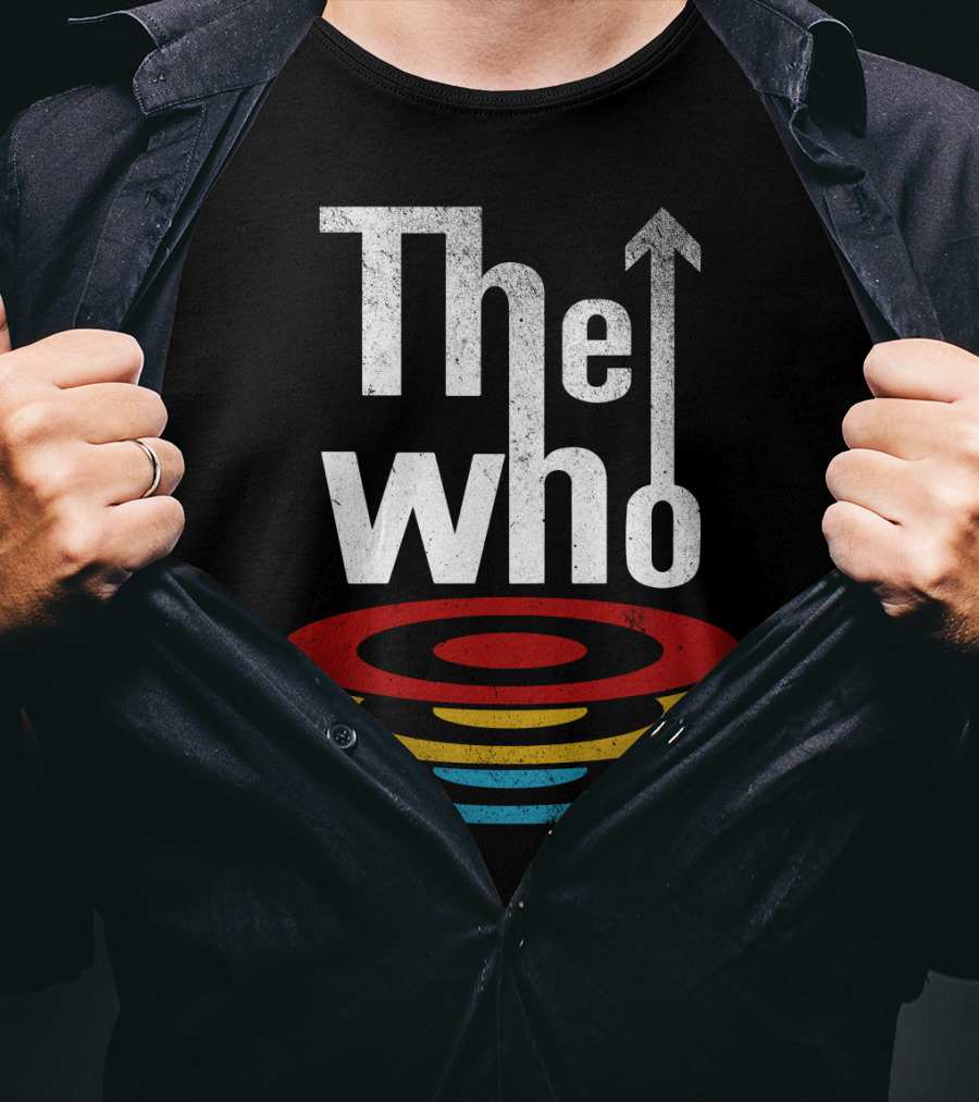 The Who Logo With Mod Target Symbol T-Shirt