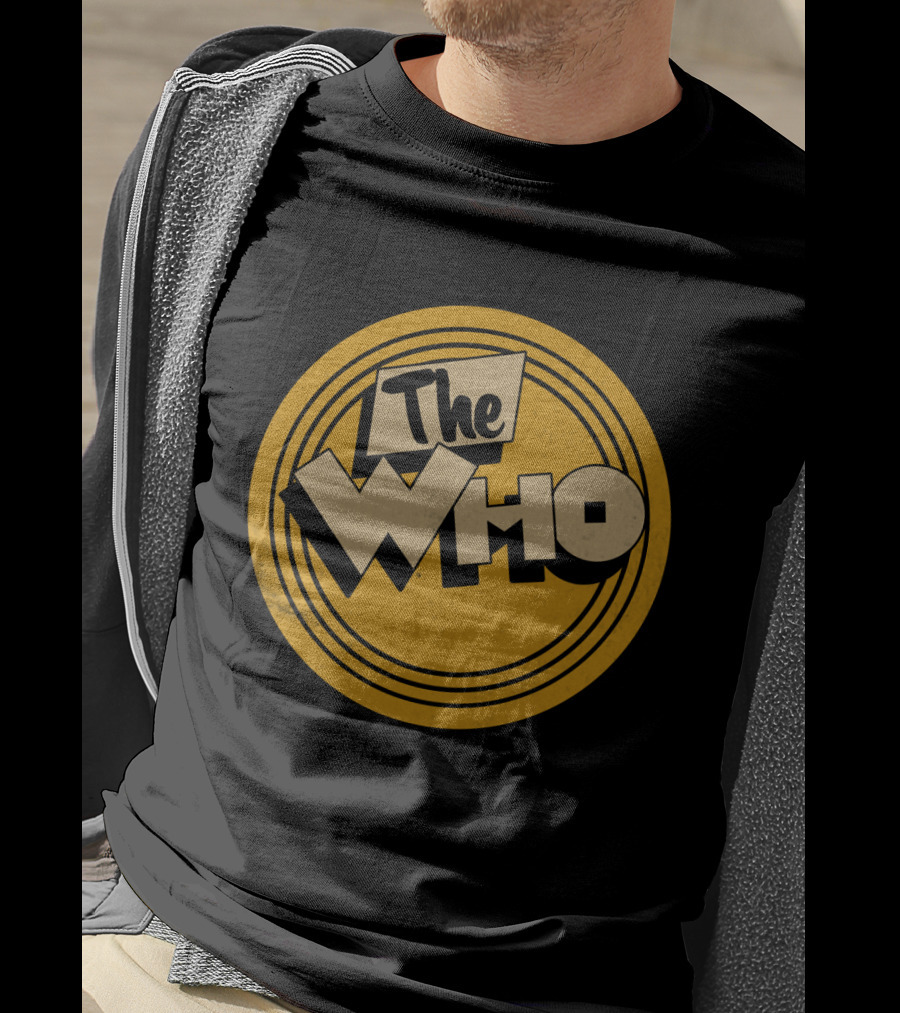 The Who Yellow Circle T-Shirt