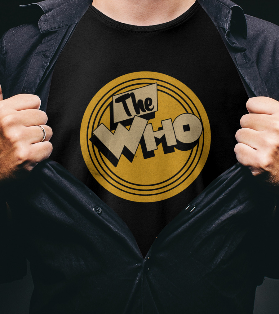 The Who Yellow Circle T-Shirt
