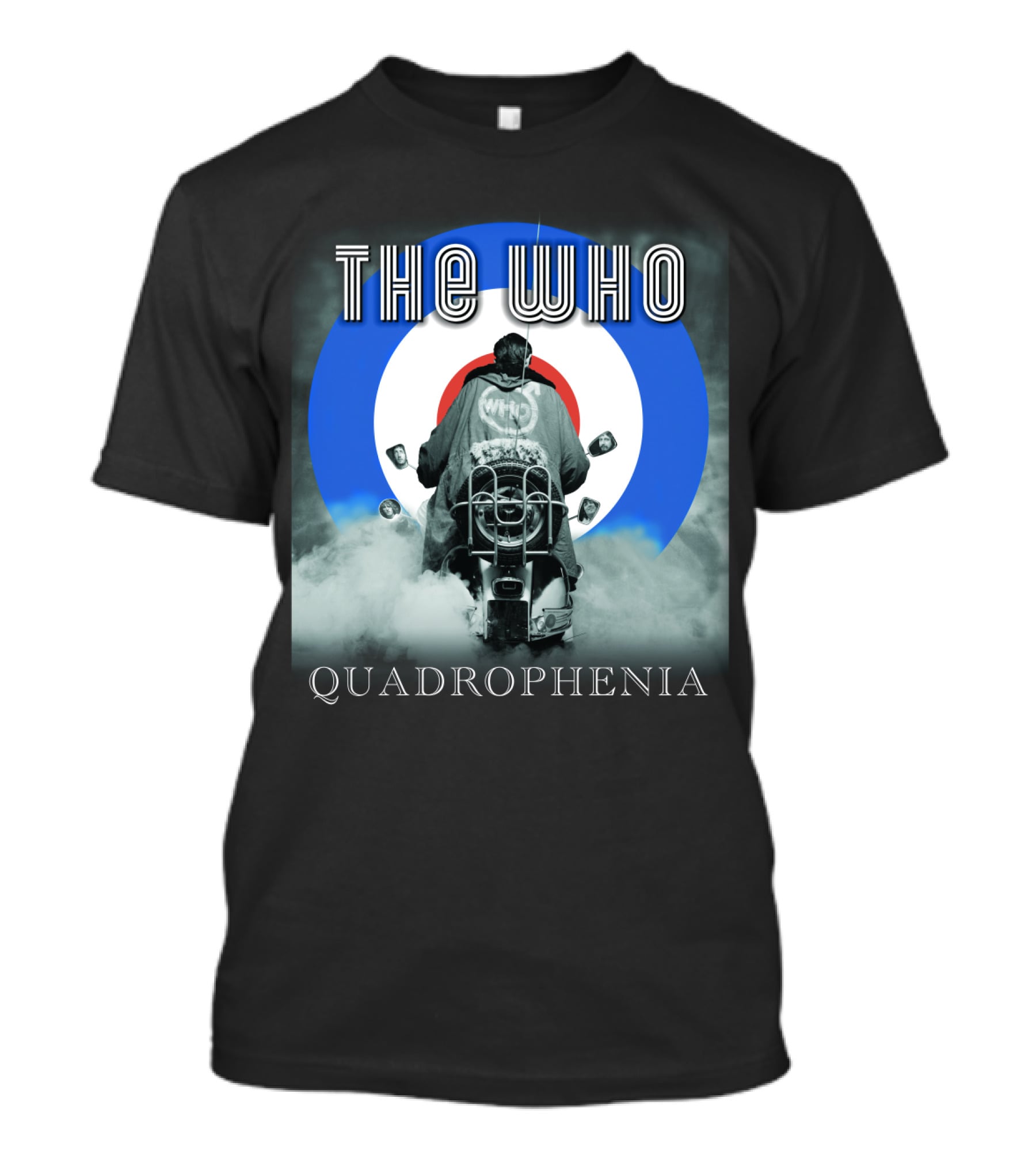 The Who Quadrophenia Mod Target Scooter T-Shirt