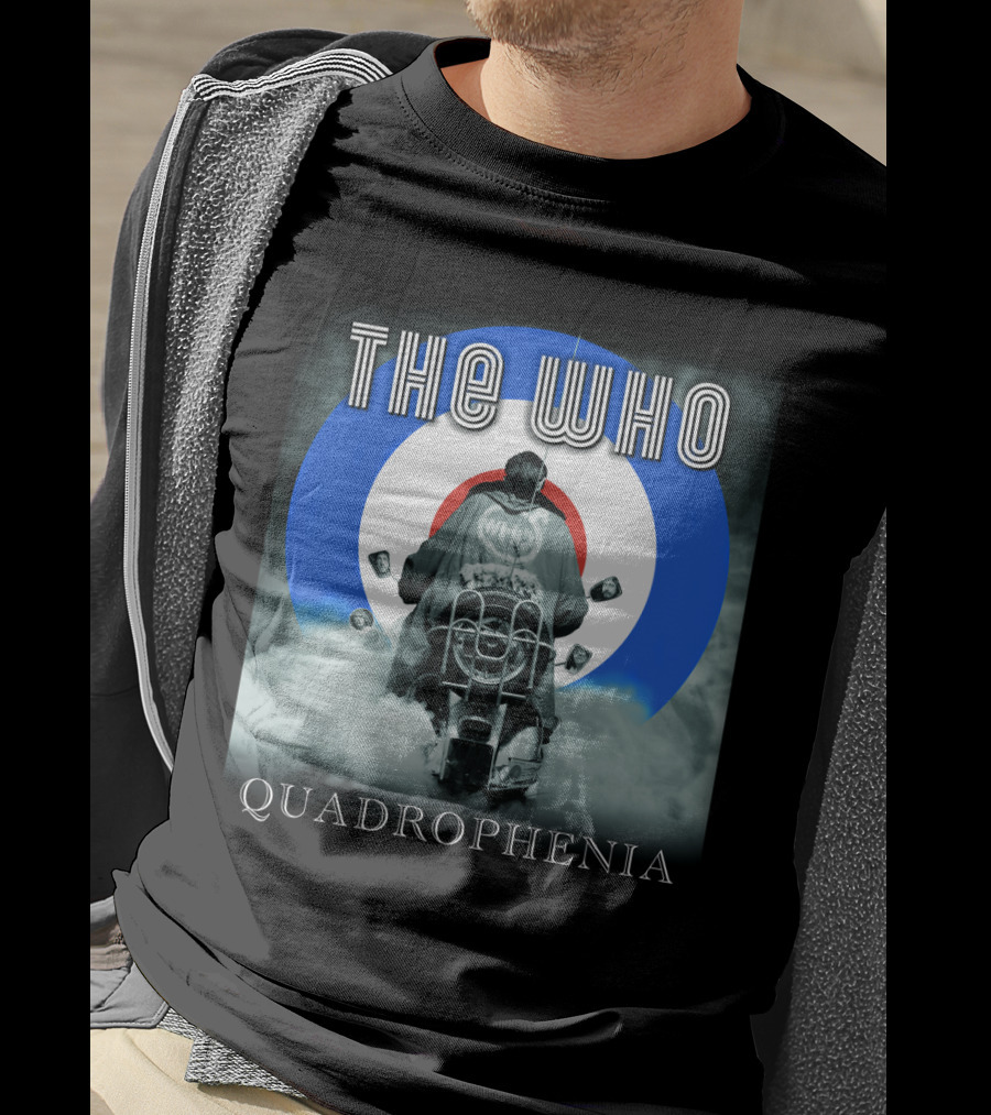 The Who Quadrophenia Mod Target Scooter T-Shirt