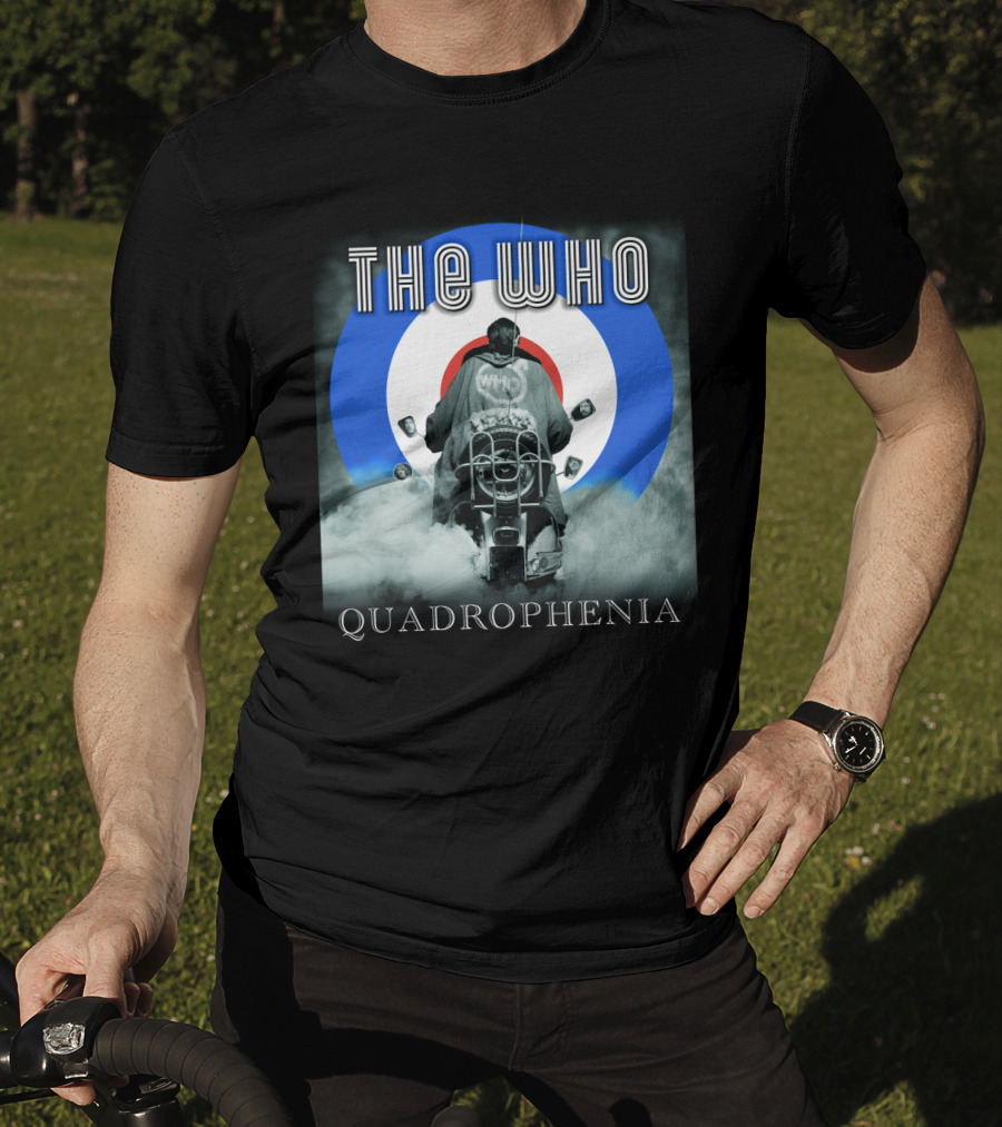 The Who Quadrophenia Mod Target Scooter T-Shirt