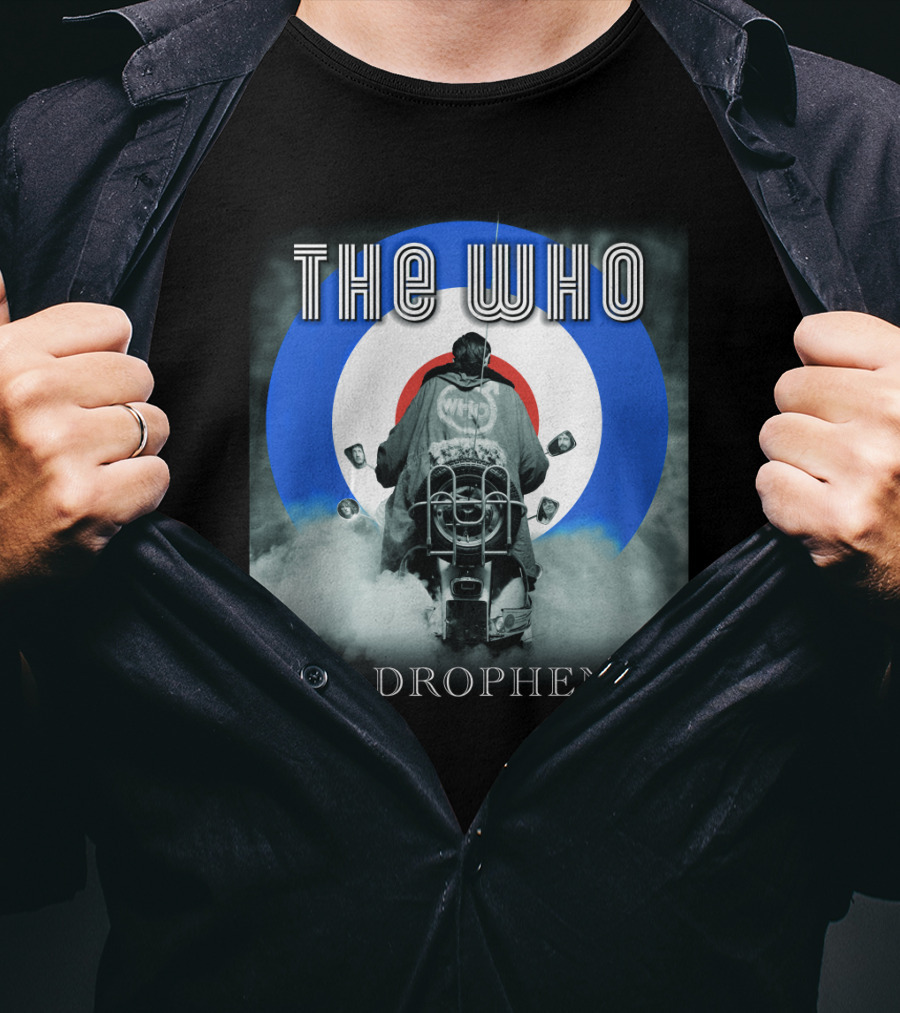 The Who Quadrophenia Mod Target Scooter T-Shirt