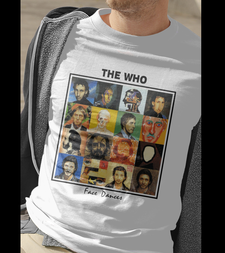 The Who Face Dancers Album Cover T-Shirt