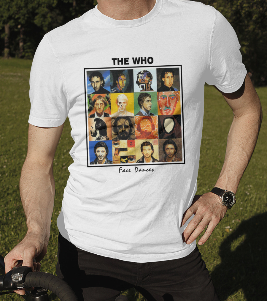 The Who Face Dancers Album Cover T-Shirt