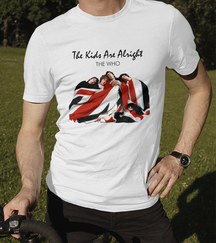 The Kids Are Alright The Who Union Jack Blanket T-Shirt