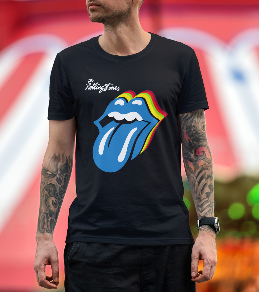 The Rolling Stones Rainbow Tongue T-Shirt