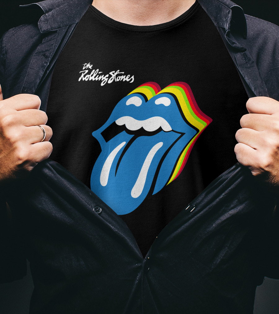 The Rolling Stones Rainbow Tongue T-Shirt