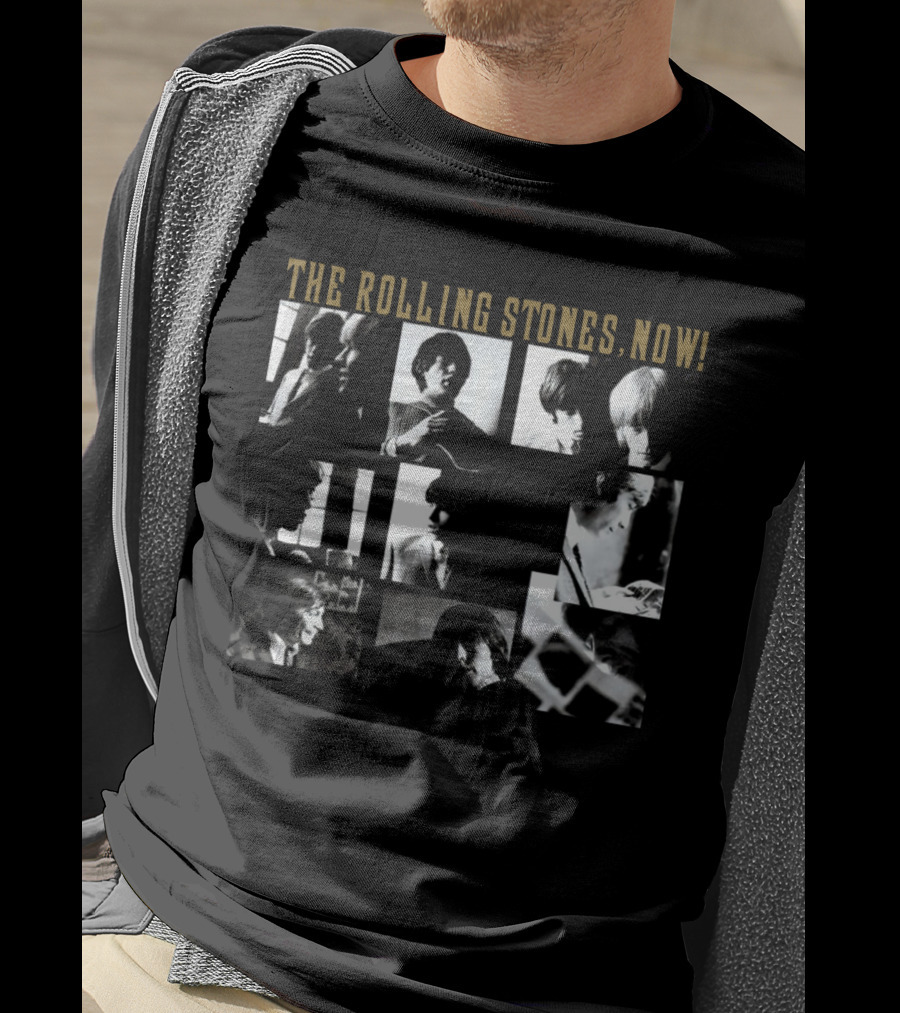 The Rolling Stones Now! Album Cover Photomontage T-Shirt