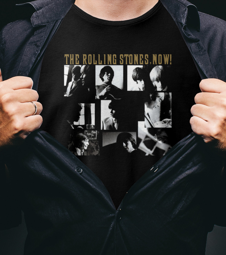 The Rolling Stones Now! Album Cover Photomontage T-Shirt