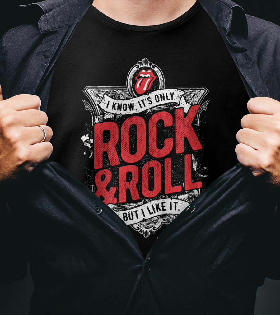 I Know It's Only Rock & Roll But I Like It Rolling Stones T-Shirt