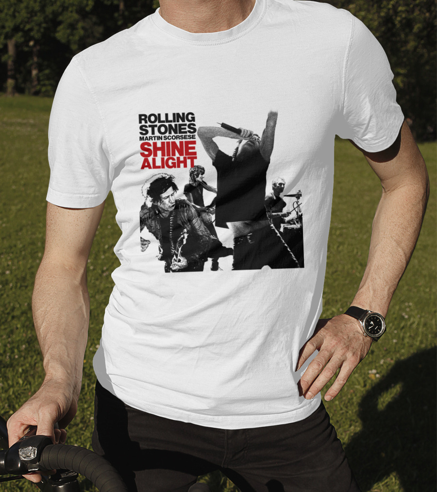 Rolling Stones Martin Scorsese Shine A Light T-Shirt