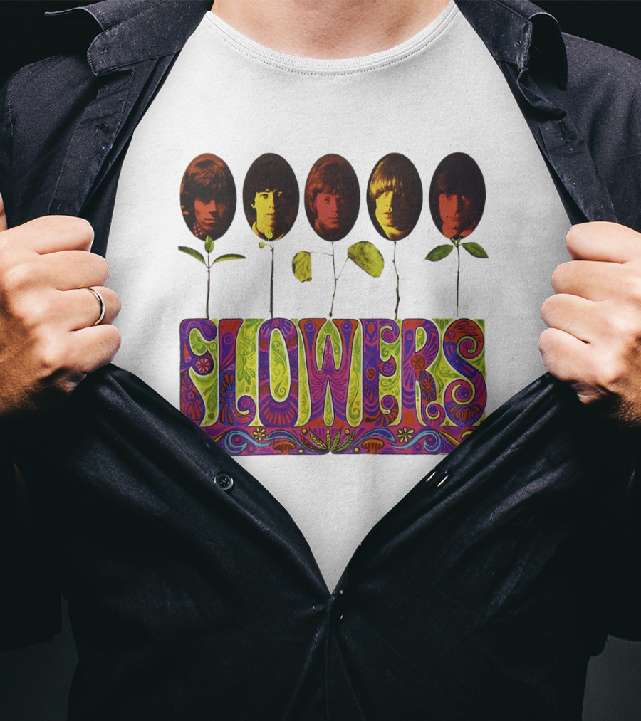 Flowers Trs 24 Psychedelic Band T-Shirt