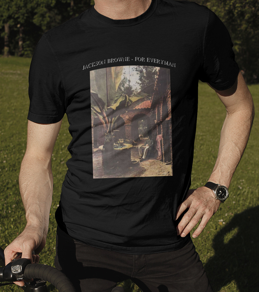 Jackson Browne For Everyman Courtyard Scene T-Shirt