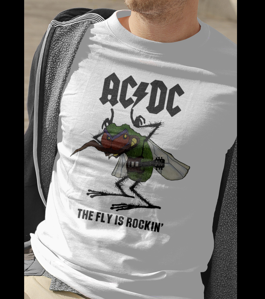 Acdc The Fly Is Rockin' T-Shirt