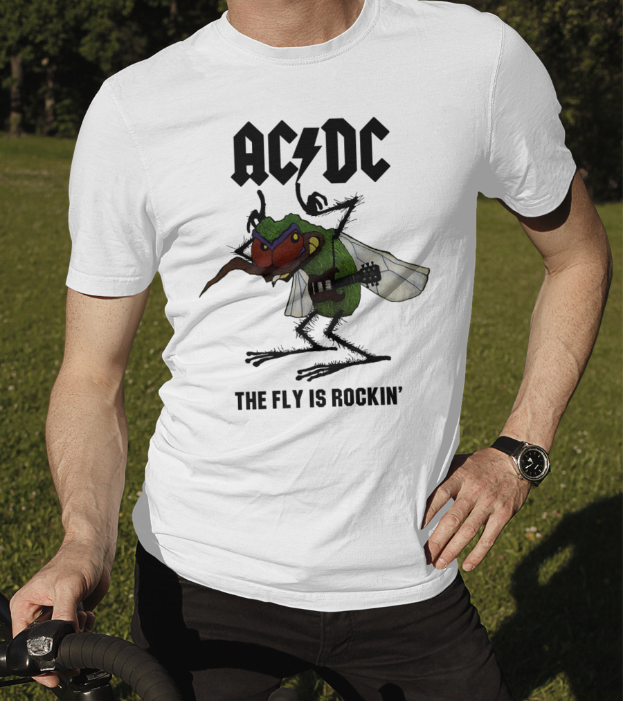 Acdc The Fly Is Rockin' T-Shirt