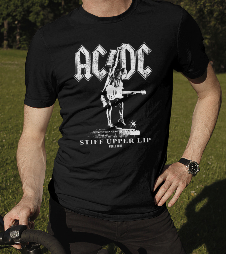 Ac/Dc Stiff Upper Lip World Tour T-Shirt