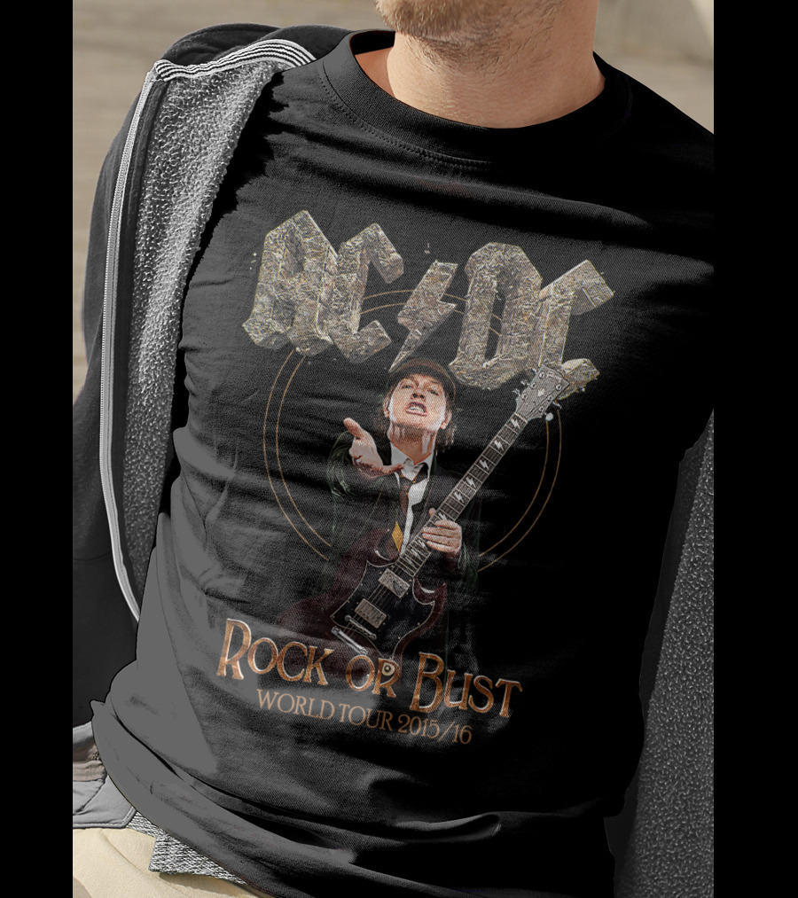 Acdc Rock Or Bust World Tour 2015/16 T-Shirt