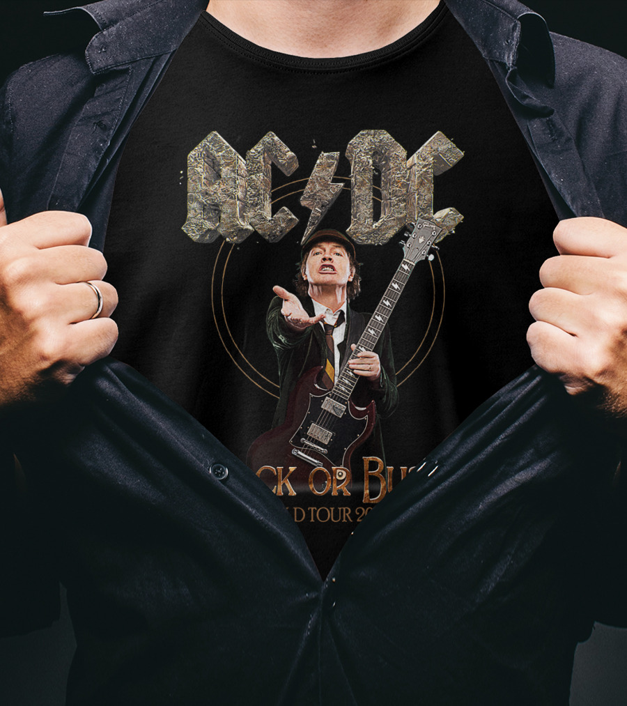 Acdc Rock Or Bust World Tour 2015/16 T-Shirt