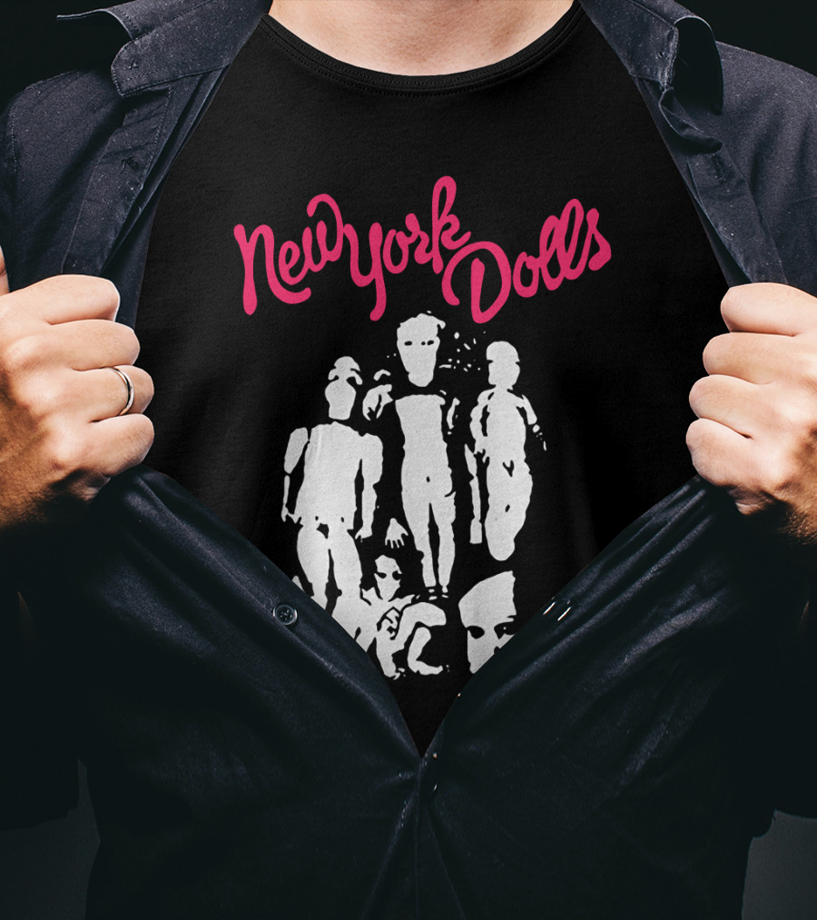 New York Dolls Nyd 10 Iconic Band T-Shirt