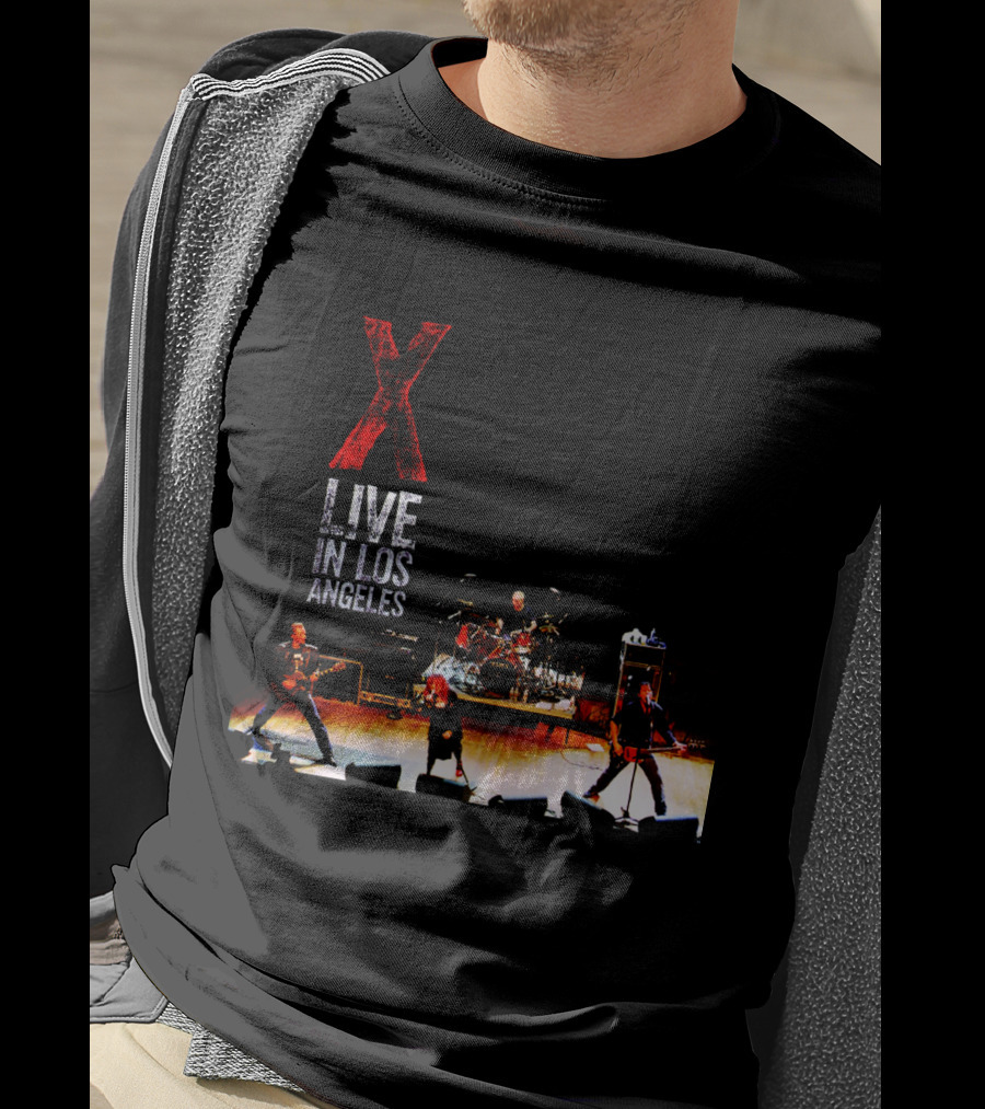 X 13 Live In Los Angeles Concert Performance Stage T-Shirt