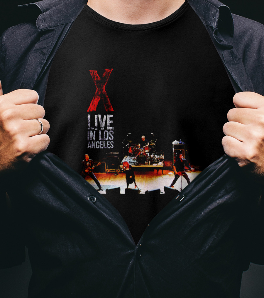 X 13 Live In Los Angeles Concert Performance Stage T-Shirt