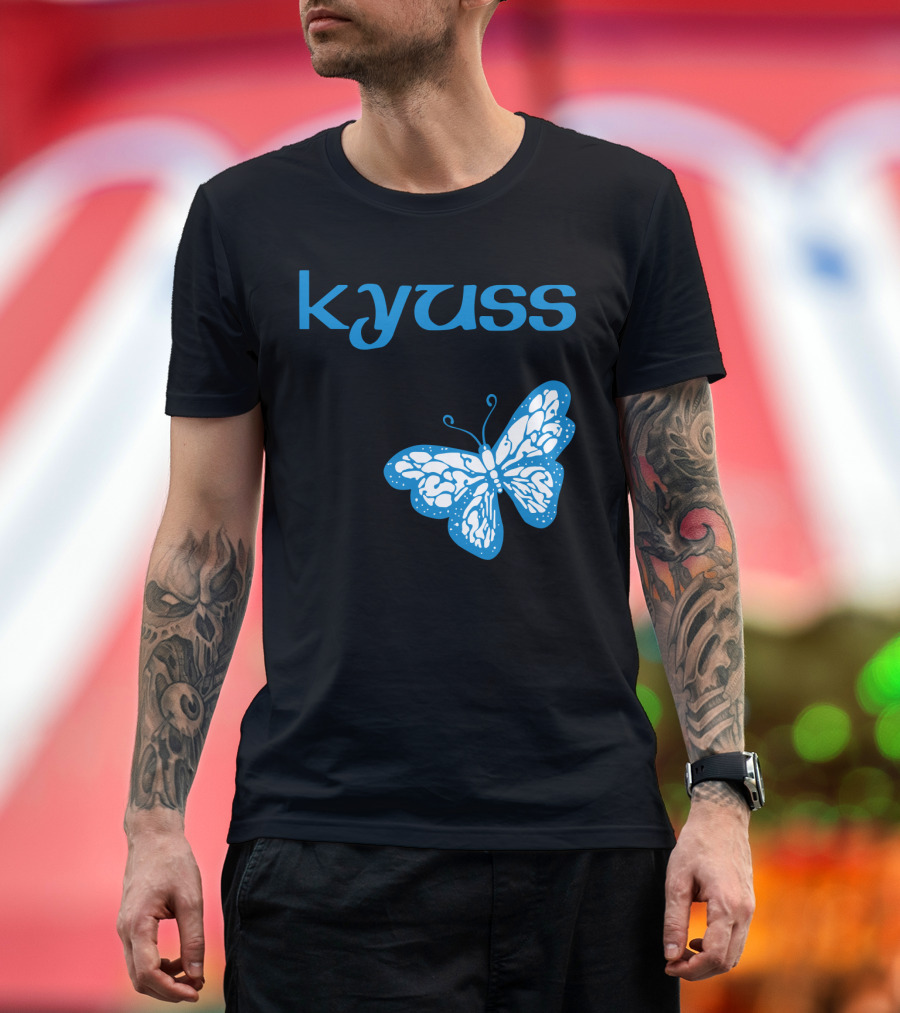 Kyuss Blue Butterfly T-Shirt