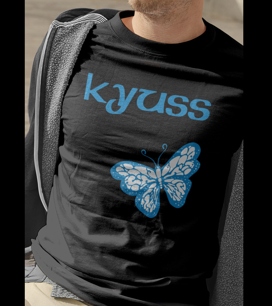 Kyuss Blue Butterfly T-Shirt