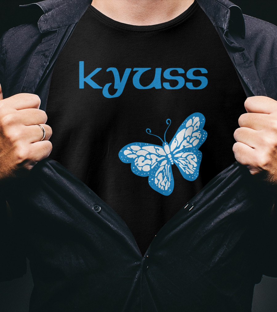 Kyuss Blue Butterfly T-Shirt