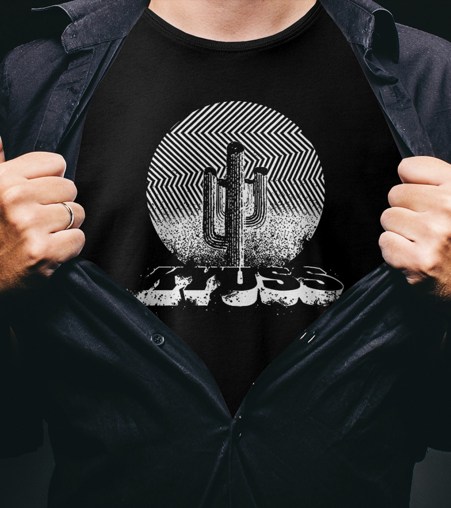 Ku 08 Tuss Desert Cactus Vintage Style T-Shirt