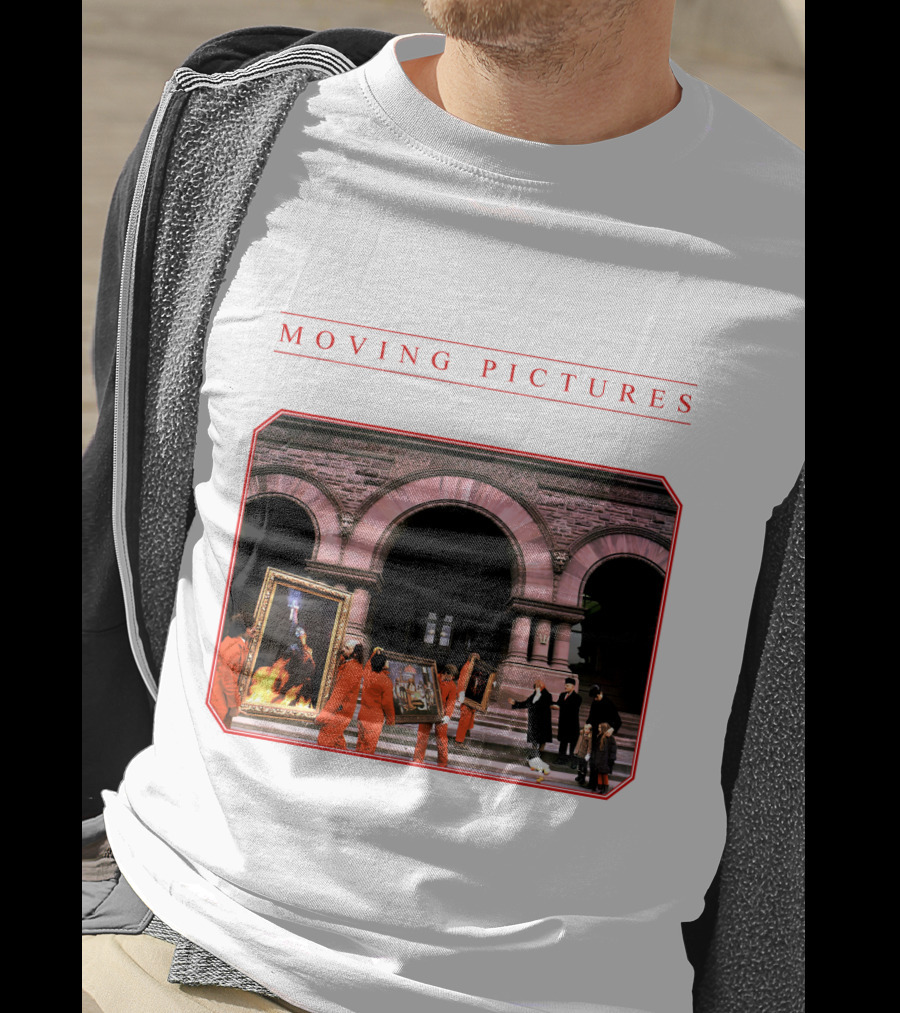 Rush Moving Pictures Album Cover Art T-Shirt