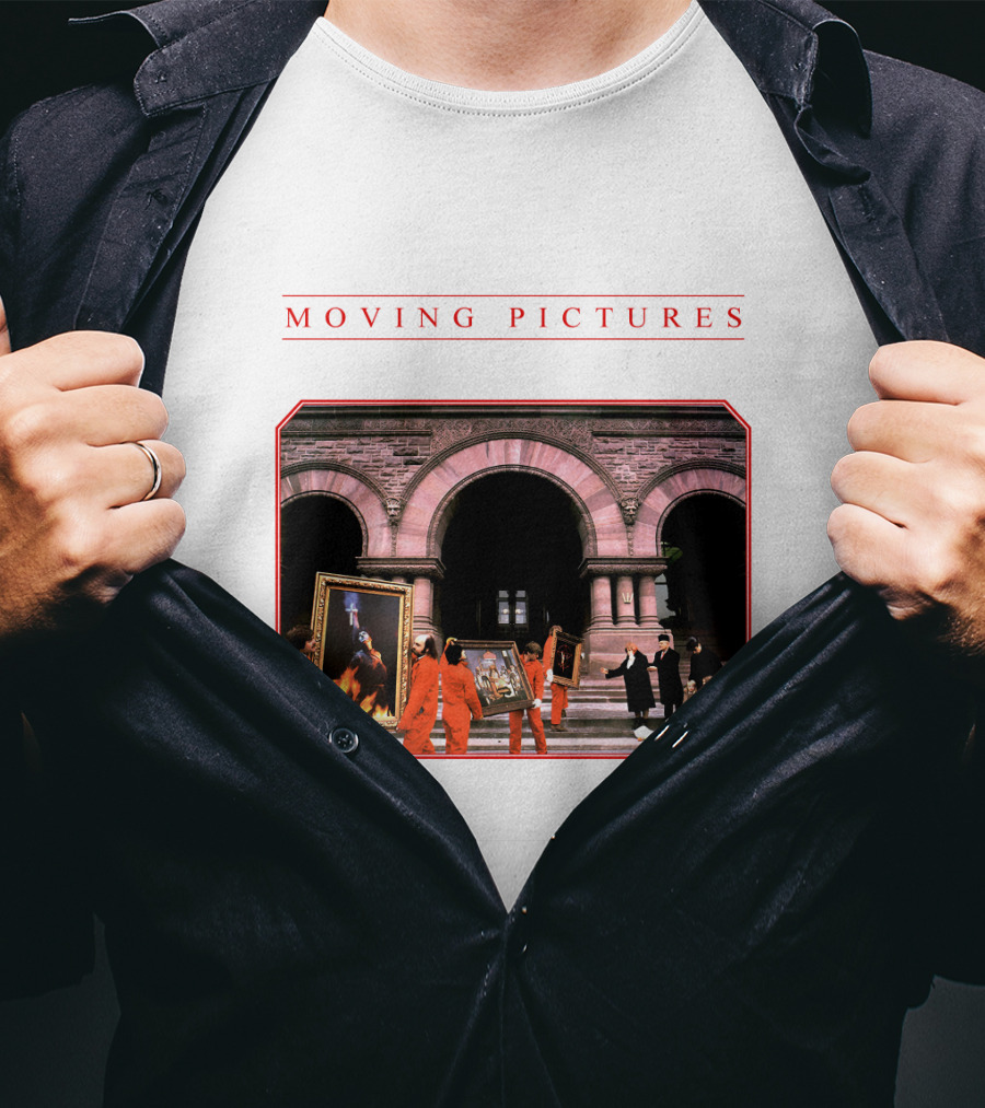 Rush Moving Pictures Album Cover Art T-Shirt