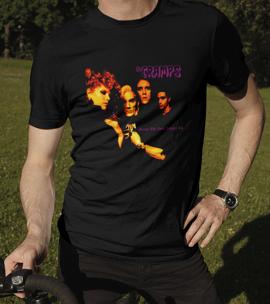 The Cramps Songs The Lord Taught Us Album Cover Tcr T-Shirt