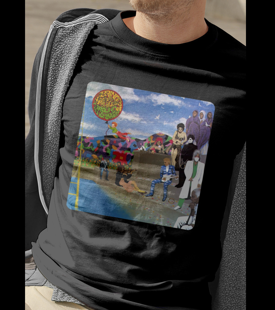 Prince Around The World In A Day Album Cover Art T-Shirt