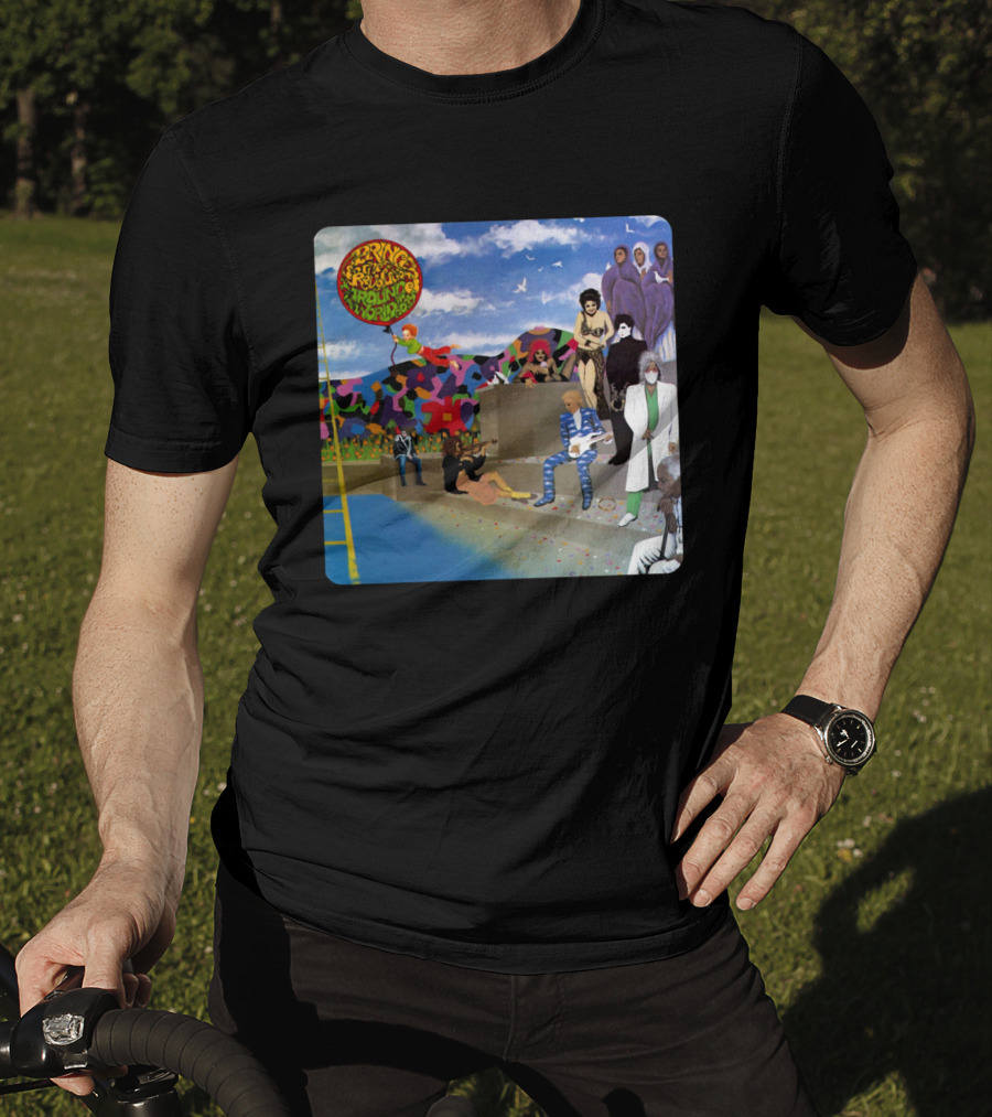 Prince Around The World In A Day Album Cover Art T-Shirt