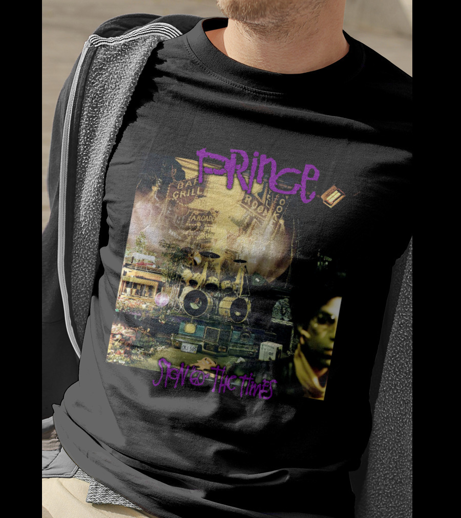 Prince Sign O' The Times Album Art T-Shirt