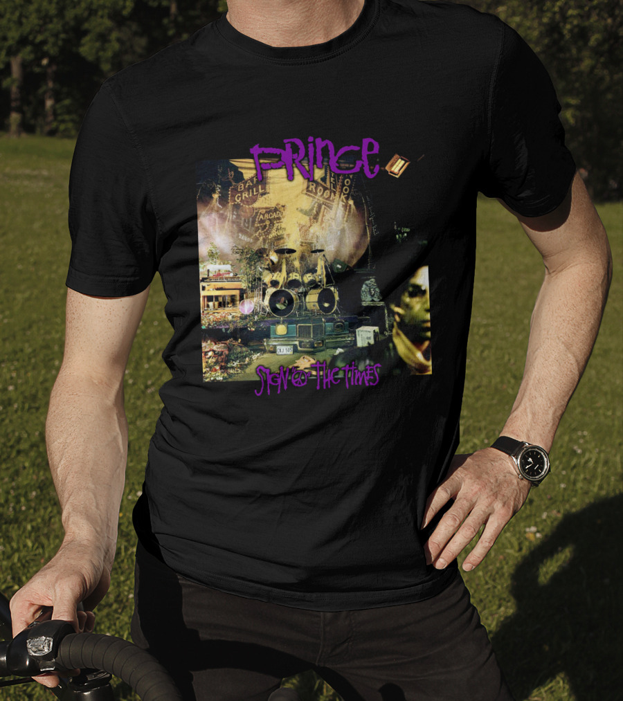 Prince Sign O' The Times Album Art T-Shirt