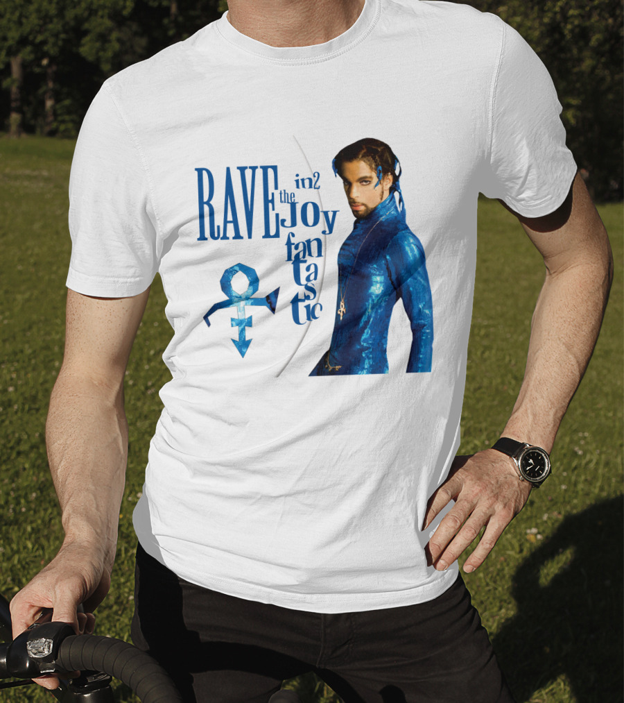 Rave Un2 The Joy Fantastic Prince Symbol Blue Outfit T-Shirt