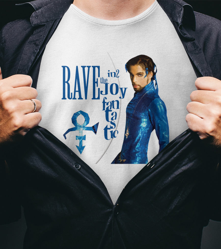 Rave Un2 The Joy Fantastic Prince Symbol Blue Outfit T-Shirt